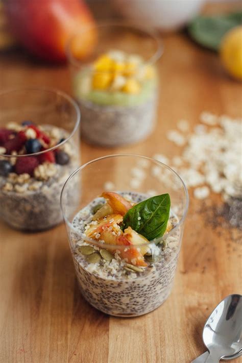 Overnight Oats With Chia Seeds Ways For Summer Recipe Chia