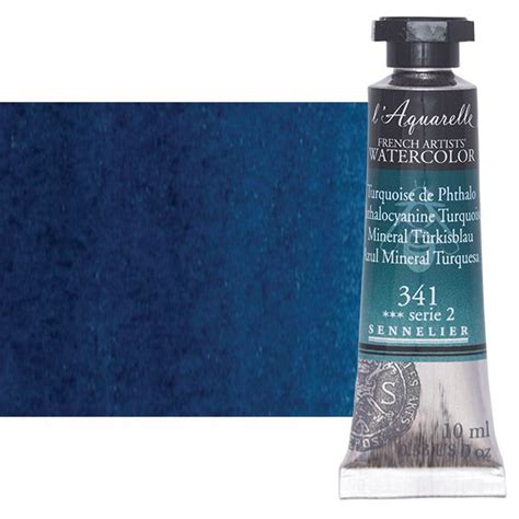 Sennelier L Aquarelle Artists Watercolor Phthalo Turquoise Ml Tube