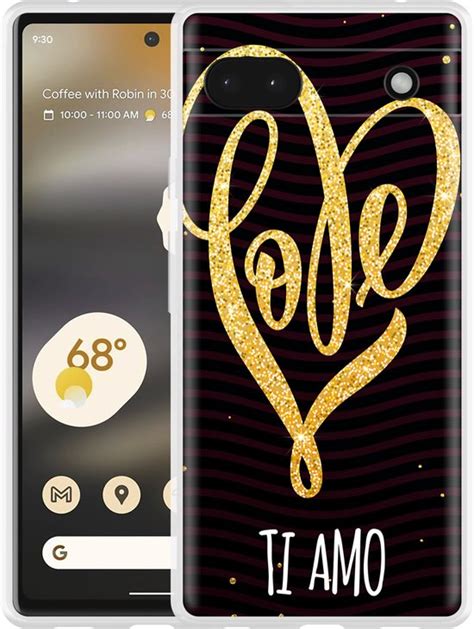 Cazy Hoesje Geschikt Voor Google Pixel 6a Ti Amo Bol