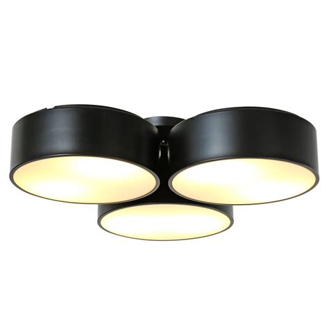 Черный потолочный светильник Skylight 3 плафона по цене 34 000 руб ...