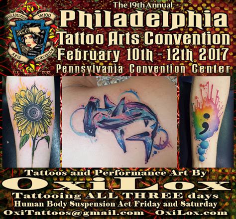 Philadelphia Tattoo Arts Convention Oxi Lox