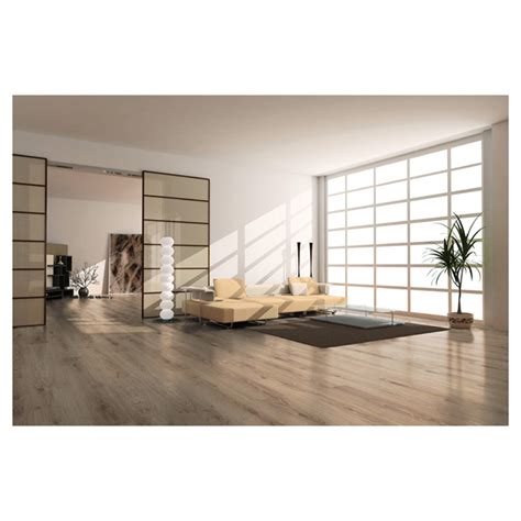 MONO SERRA Plancher stratifié 12mm chêne beige brun 38732 RONA