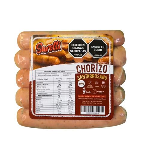 Chorizo Santarrosano Surelli