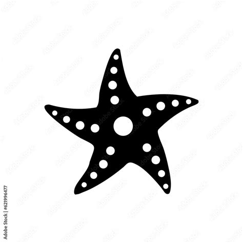 Starfish Svg Starfish Silhouette Svg Ocean Svg Cute Starfish Svg