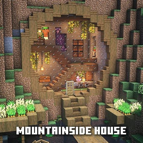 Ideas For Building Minecraft Houses Inside Mountains Mom S Got The