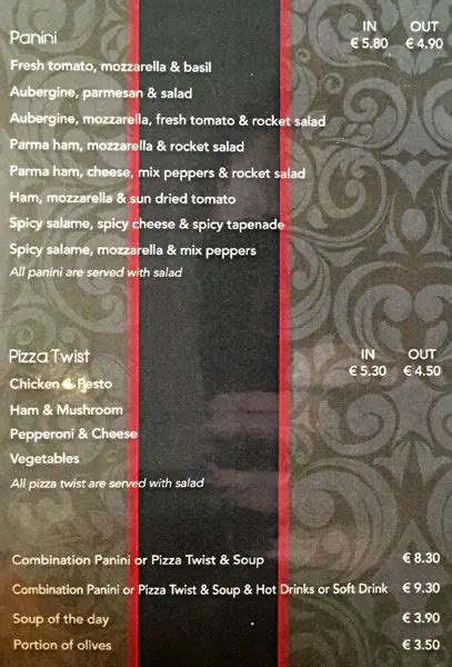 Pause Cafe Menu, Menu for Pause Cafe, Grand Canal Dock, Dublin - Zomato ...