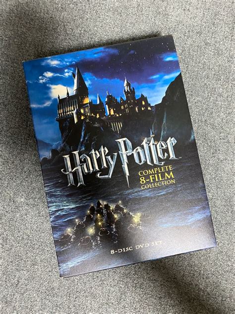 有粵語配音 港版全套 Harry Potter Complete 8 Film Collection DVD 哈利波特 電影1 8全集