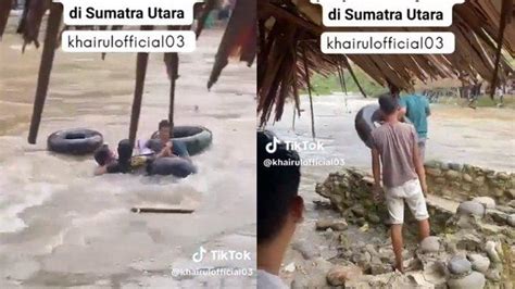 Viral Di Tiktok Aksi Heroik Pria Nekat Terjun Selamatkan Nyawa Korban