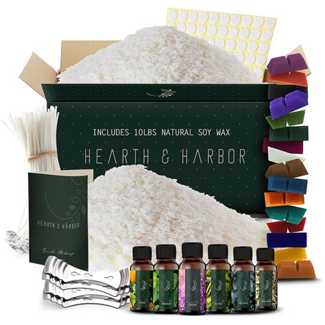 Hearth Harbor DIY Natural Soy Wax Candle Making Kit Michaels