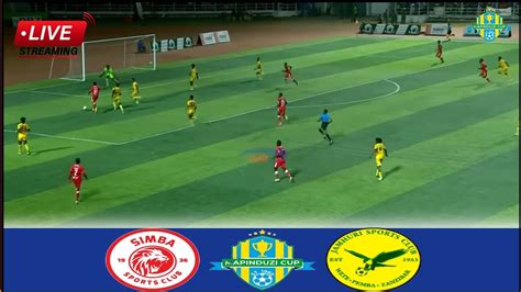 LIVE Simba Vs Jamhuri SC Full Stream Mapinduzi Cup 2024 Robo