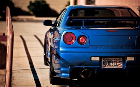 Nissan Skyline Gt R R34 Wallpapers Wallpaper Cave