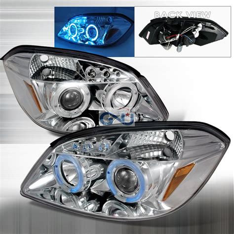 Chevrolet Cobalt Chrome Halo Projector Headlights W Led S By