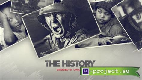 Videohive History Slideshow Documentary Timeline Project