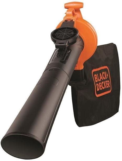 Black Decker Laubsauger und Bläser GW2500 mit Häcksler 40l Fangsack