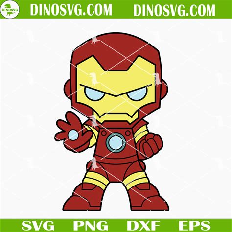 Baby Iron Man SVG, Avengers SVG, Marvel Super Heroes SVG - DinoSvg