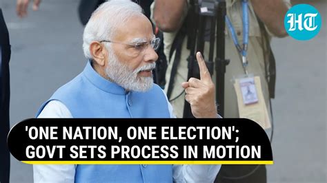 Modi Govt S Big Step Towards One Nation One Election Kovind Led