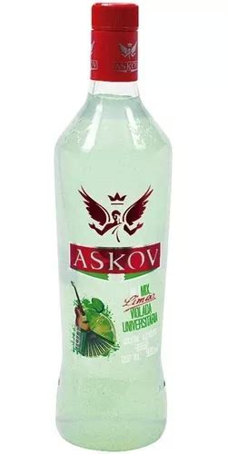 Vodka Askov Sabor Remix Limão Garrafa 900ml MercadoLivre