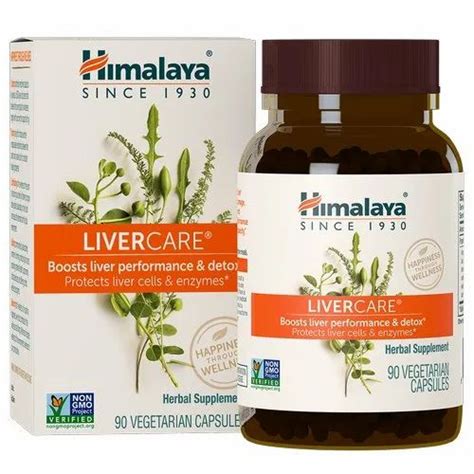 Himalaya Liver Care Capsule For Personal Packaging Type Bottle At Rs