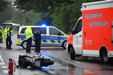 57 Jähriger stirbt bei Unfall auf Brockhagener Straße Glocke