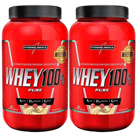 Kit X Whey Pure G Coco Integralm Dica Otimanutri