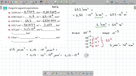 Esercizi E Problemi Di Fisica Sulle Grandezze Derivate Area Ed