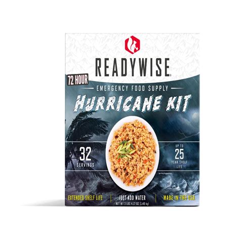 ReadyWise 72-hour Emergency Hurricane Food Kit - 20217524 | HSN