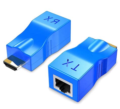 Buy Microware Hdmi To Lan Rj Adapter Hdmi To Cat E Cat Adapter