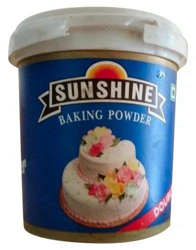 White Vanilla Sunshine Baking Powder For Bakery Packaging Size 500 G