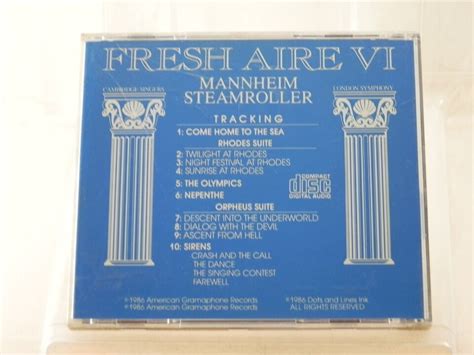 Fresh Aire VI 4 By Mannheim Steamroller London Symphony Cambridge