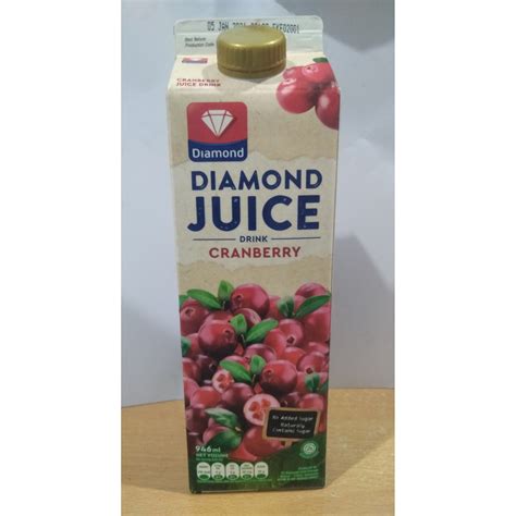 Jual Juice Cranberry Diamond 946 Ml Shopee Indonesia