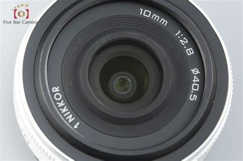 【中古】nikon ニコン 1 Nikkor 10mm F28 ホワイト 中古カメラ・フィルムカメラを中心に取り揃えるファイブスターカメラ