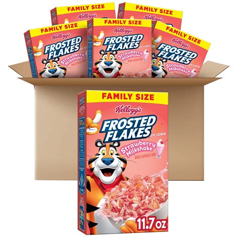 Buy Kelloggs Frosted Flakes Cold Breakfast Cereal 8 Vitamins And