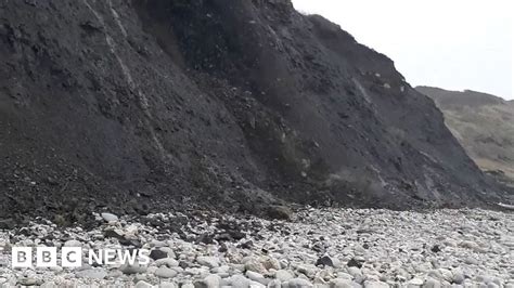 Landslip Hits Dorset S Jurassic Coast After Heavy Rainfall BBC News