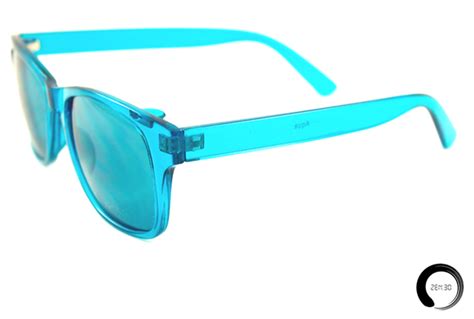 Color Therapy Chakra Glasses Aqua Zen30