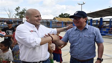 Alcalde Gerson Lecca Inaugura Losa Deportiva Junto Al Ministro De