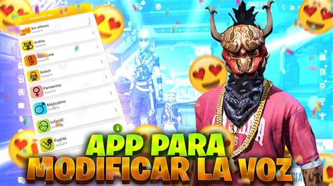 Nueva App Para Modificar La Voz En Free Fire Con Cualquier Dispositivo