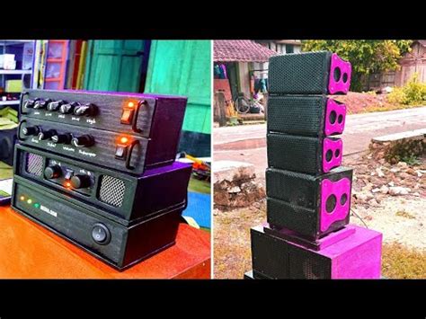 Cek Sound Miniatur Sound Subwoofer Inch Miniscoop Line Array Inch