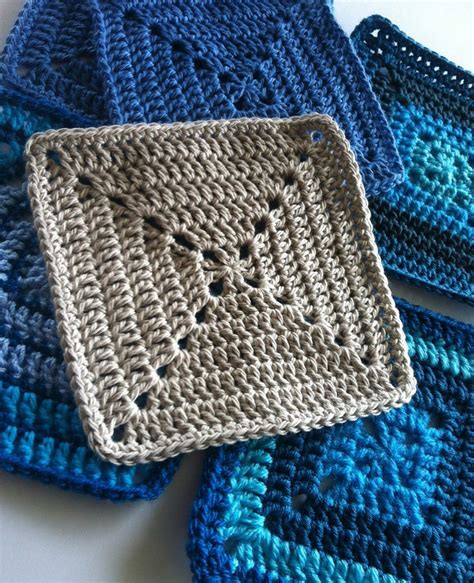 Crochet Solid Granny Square Diagram Crochet Solid Granny Squ