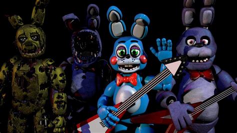 Todas Las Versiones De Bonnie Fnaf Youtube