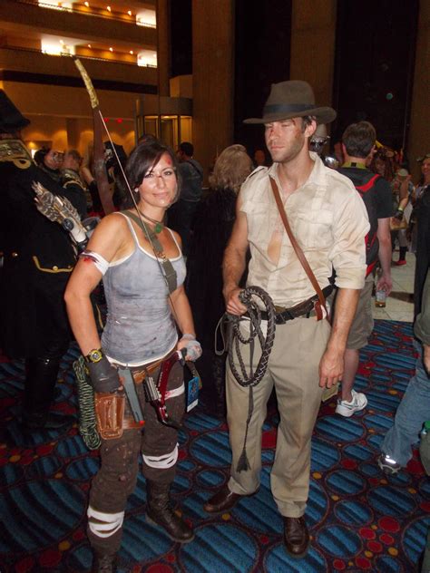 Lara Croft and Indiana Jones by rjccj on DeviantArt