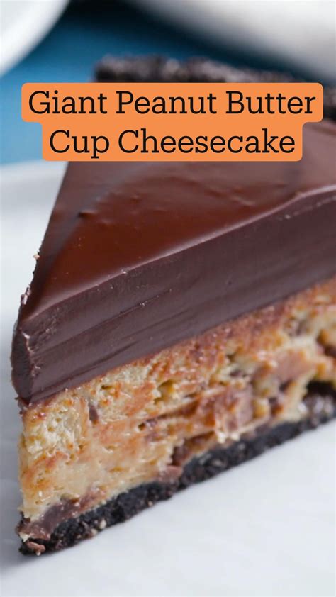 Giant Peanut Butter Cup Cheesecake Artofit