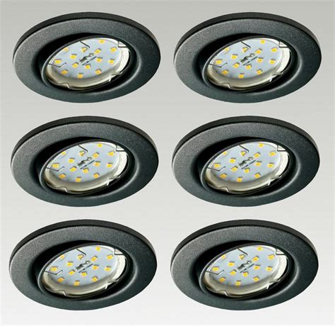 Trango Led Einbauleuchte Dimmfunktion 6er Set 6729 061mosd Led