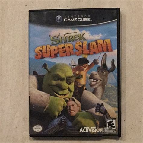 Shrek Superslam Gamecube Game Complete Super Slam Nin Gem