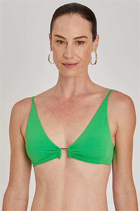 Bikini Tops Top Geometric Long Kiwi Brand Lenny Niemeyer