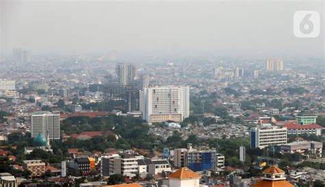 Polusi Udara Di Jakarta Tertinggi Se Asia Tenggara Foto Liputan