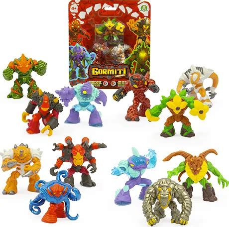 Giochi Preziosi Gormiti Legends Set 3 Mini Personaggi 5 Cm Action