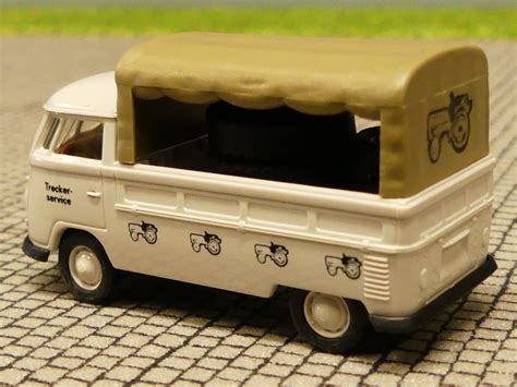 Modellspielwaren Reinhardt 1 87 Brekina 1040 VW T1 B Pr Pl