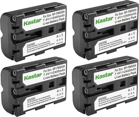 Amazon Kastar Np Fm H Battery Pack For Sony Dslr A A