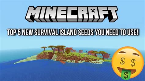 Minecraft Top 5 New Survival Island Seeds You Need To Use Minecraft