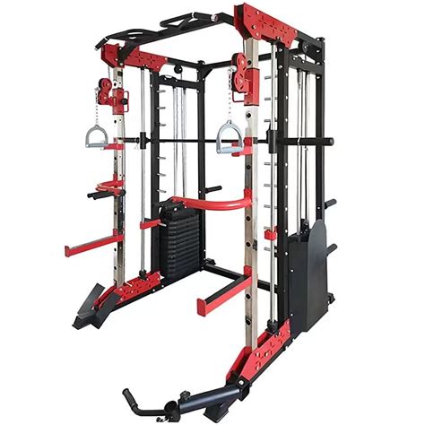 Professional Gym Equipment Squat Rack Multi Functional Smith Machine